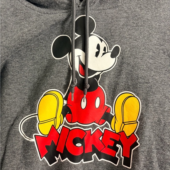 Disney Mickey Mouse Gray Hoodie - Picture 2 of 7